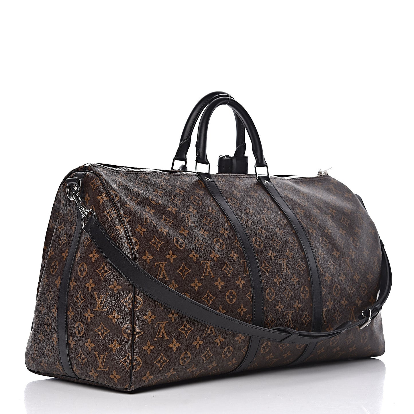 Monogram Macassar Keepall Bandouliere 55