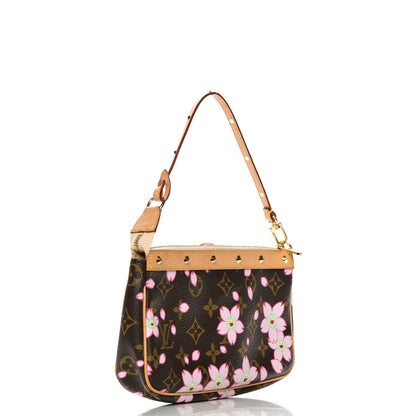 Louis Vuitton Monogram Cherry Blossom Pochette Accessories Brown 3 of 6