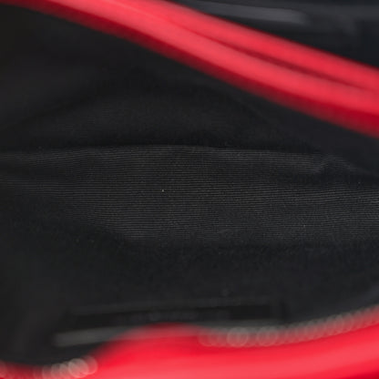 Saint Laurent Calfskin Y Quilted Monogram Toy Loulou Crossbody Bag Rouge Eros 5 of 13
