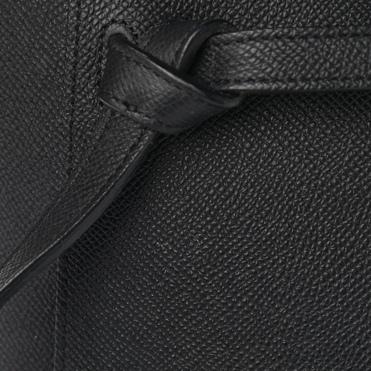 Celine Grained Calfskin Mini Belt Bag Black 18 of 21