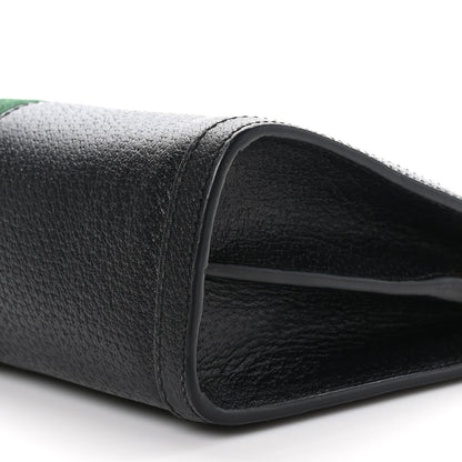 Gucci Calfskin GG Web Small Ophidia Chain Shoulder Bag Black 10 of 10