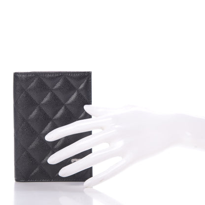 Chanel Caviar Quilted Passport Holder Black 2 of 9