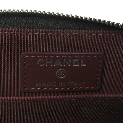 Chanel Caviar Quilted Zip Coin Purse Black 6 of 7