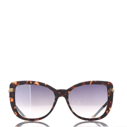 Louis Vuitton Monogram Charlotte Z0629E Sunglasses Dark Tortoise 2 of 9