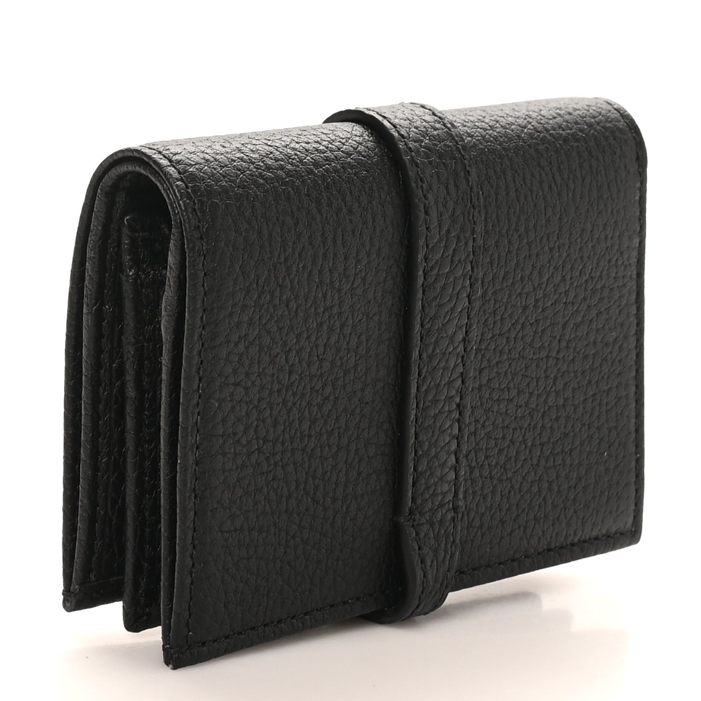 Calfskin Jackie 1961 Card Case Black