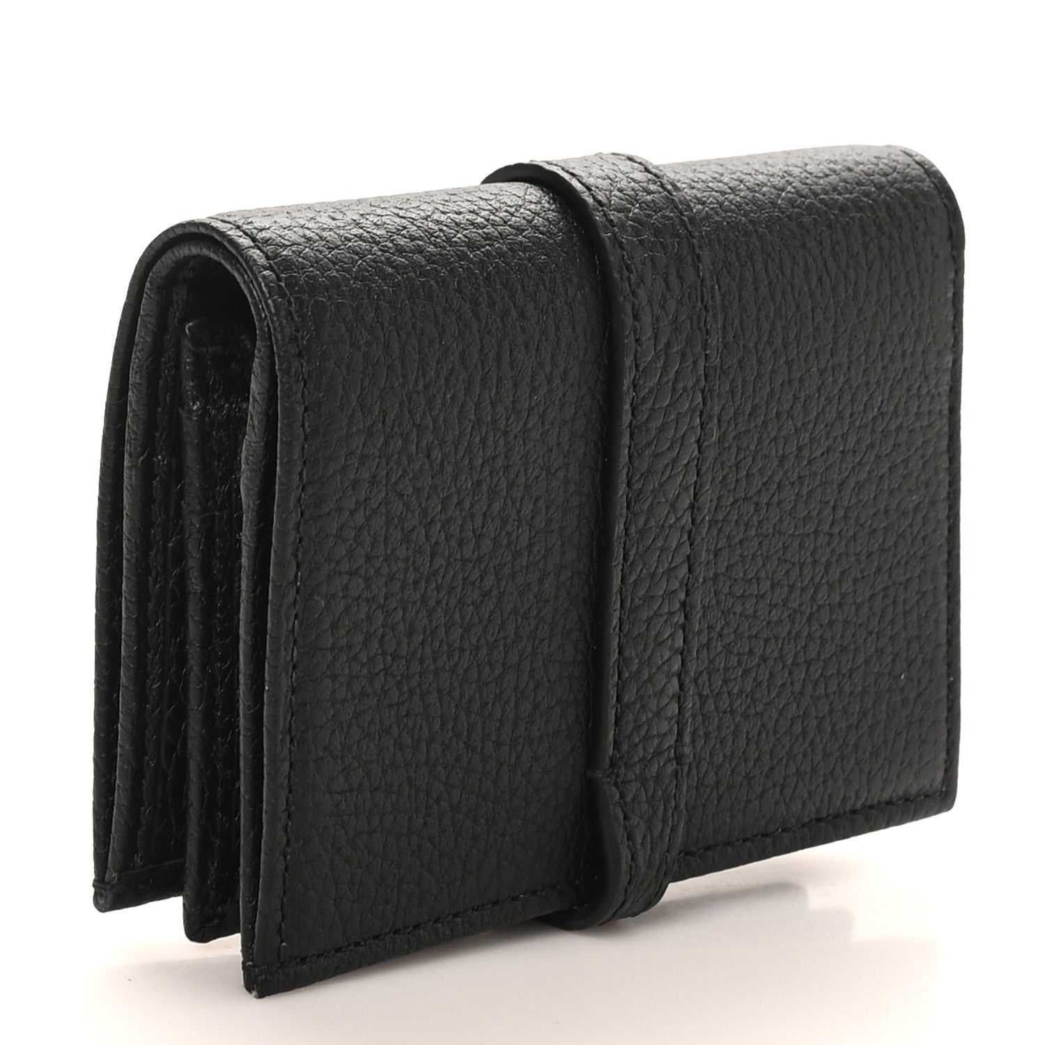 Gucci Calfskin Jackie 1961 Card Case Black 3 of 8