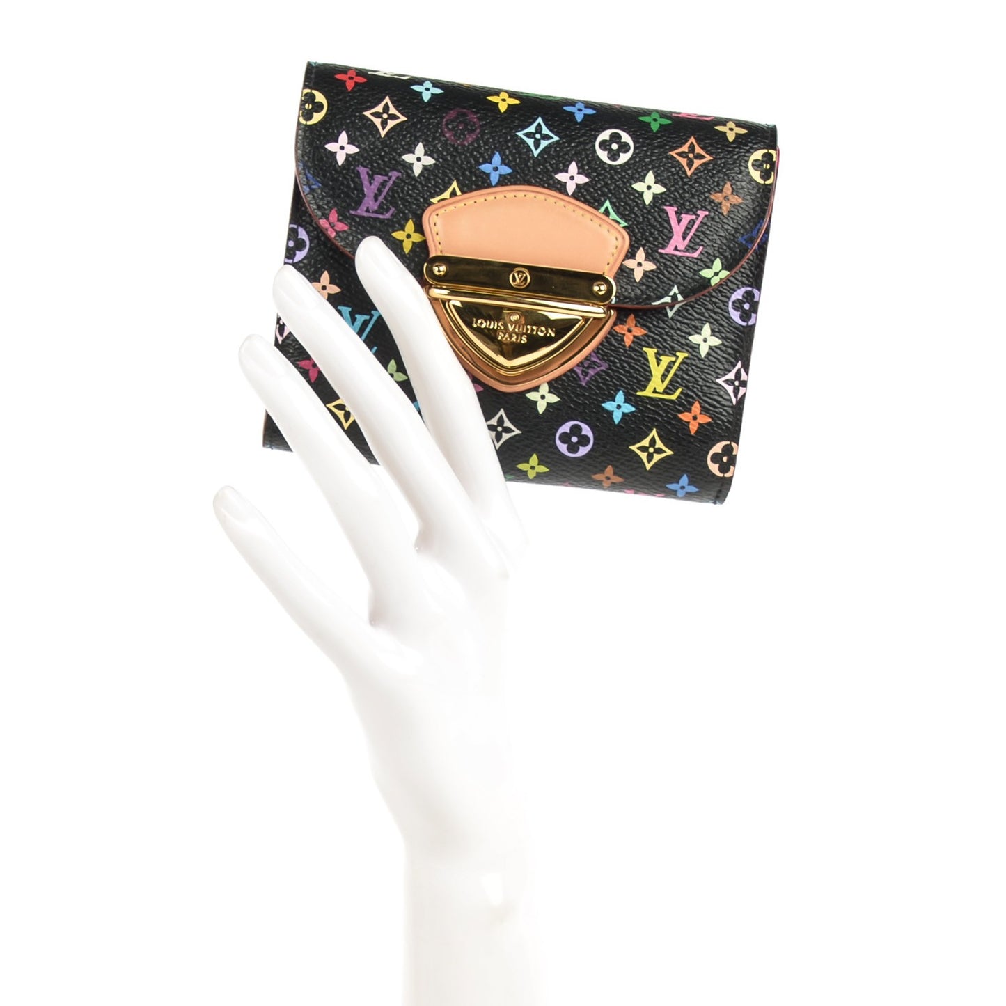 Monogram Multicolor Joey Wallet Black Grenade