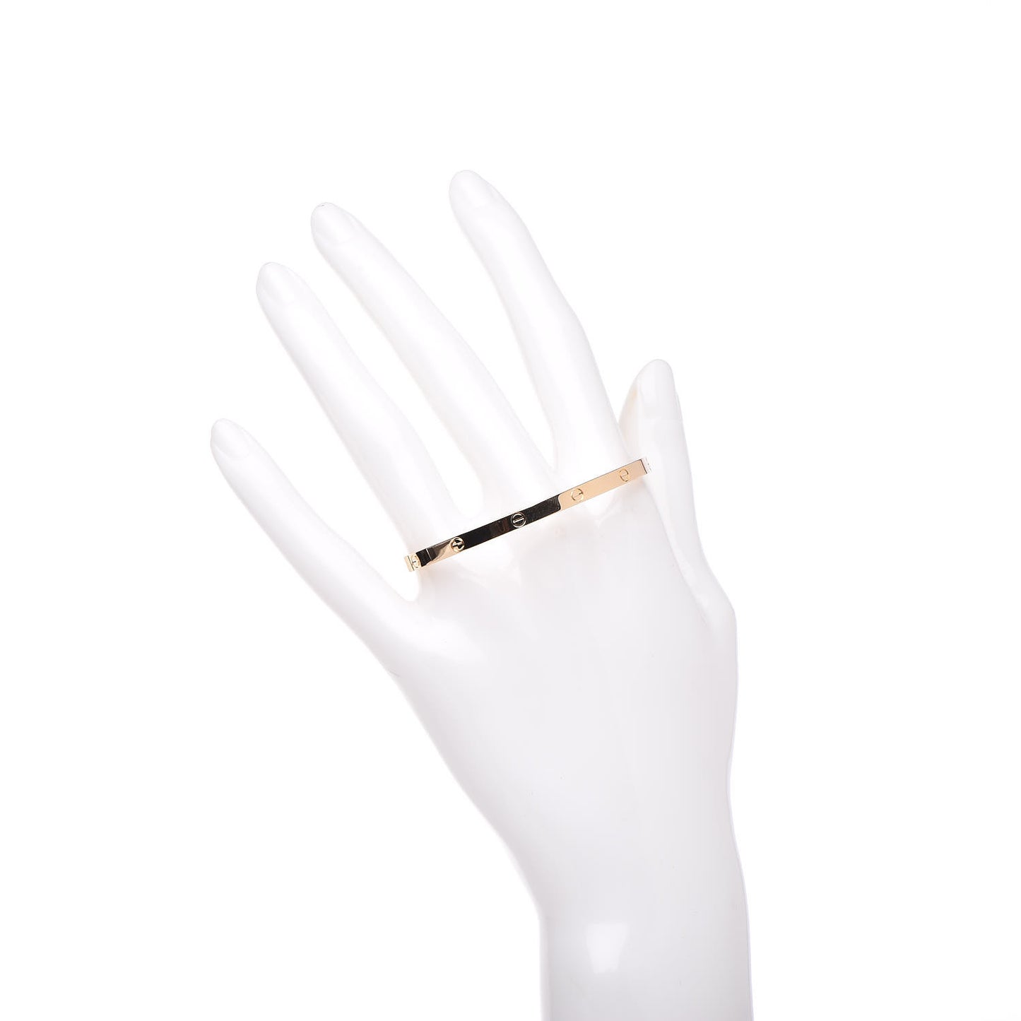 18K Yellow Gold Small LOVE Bracelet 16