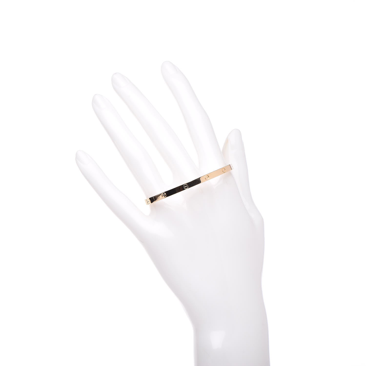 Cartier 18K Yellow Gold Small LOVE Bracelet 16 2 of 8