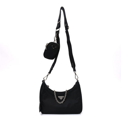 Prada Nylon Re-Edition 2005 Shoulder Bag Black 1 of 11