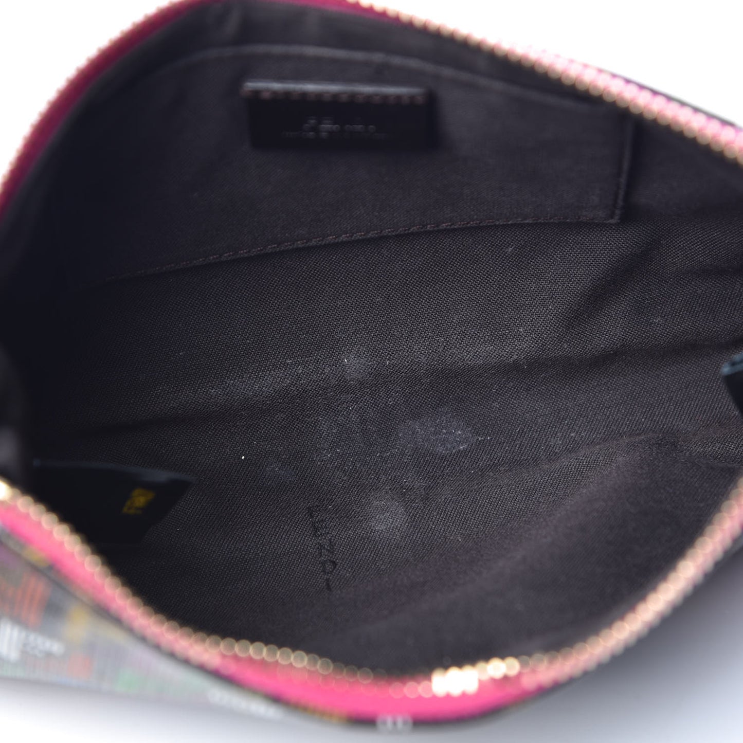 Zucchino Spalmati FF Multicolor Pochette Tobacco Multicolor Fuchsia