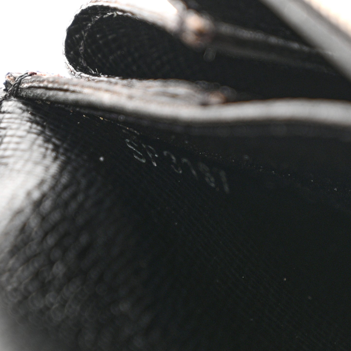 Monogram Kabuki Chain Wallet Black