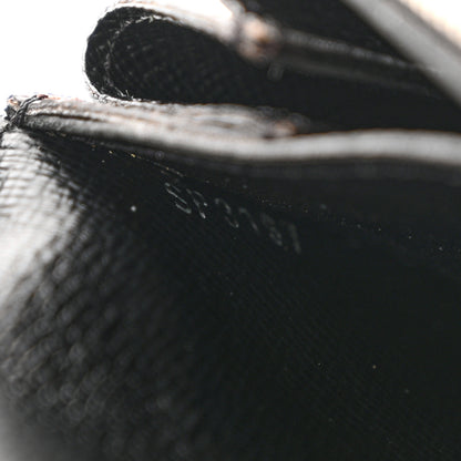 Louis Vuitton Monogram Kabuki Chain Wallet Black 10 of 12