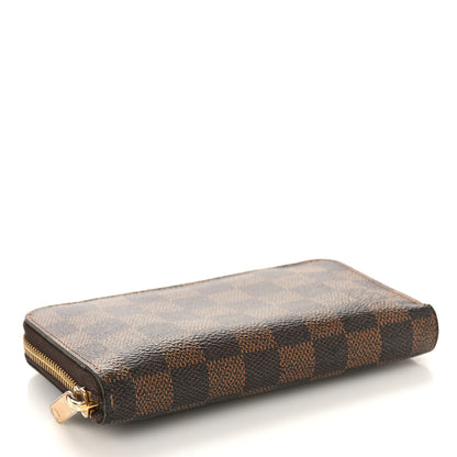 Louis Vuitton Damier Ebene Porte-Monnaie Zippy Wallet 4 of 9