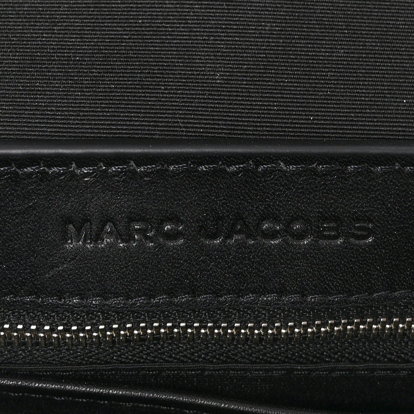 Calfskin Small The Covered J Marc Saddle Bag Black