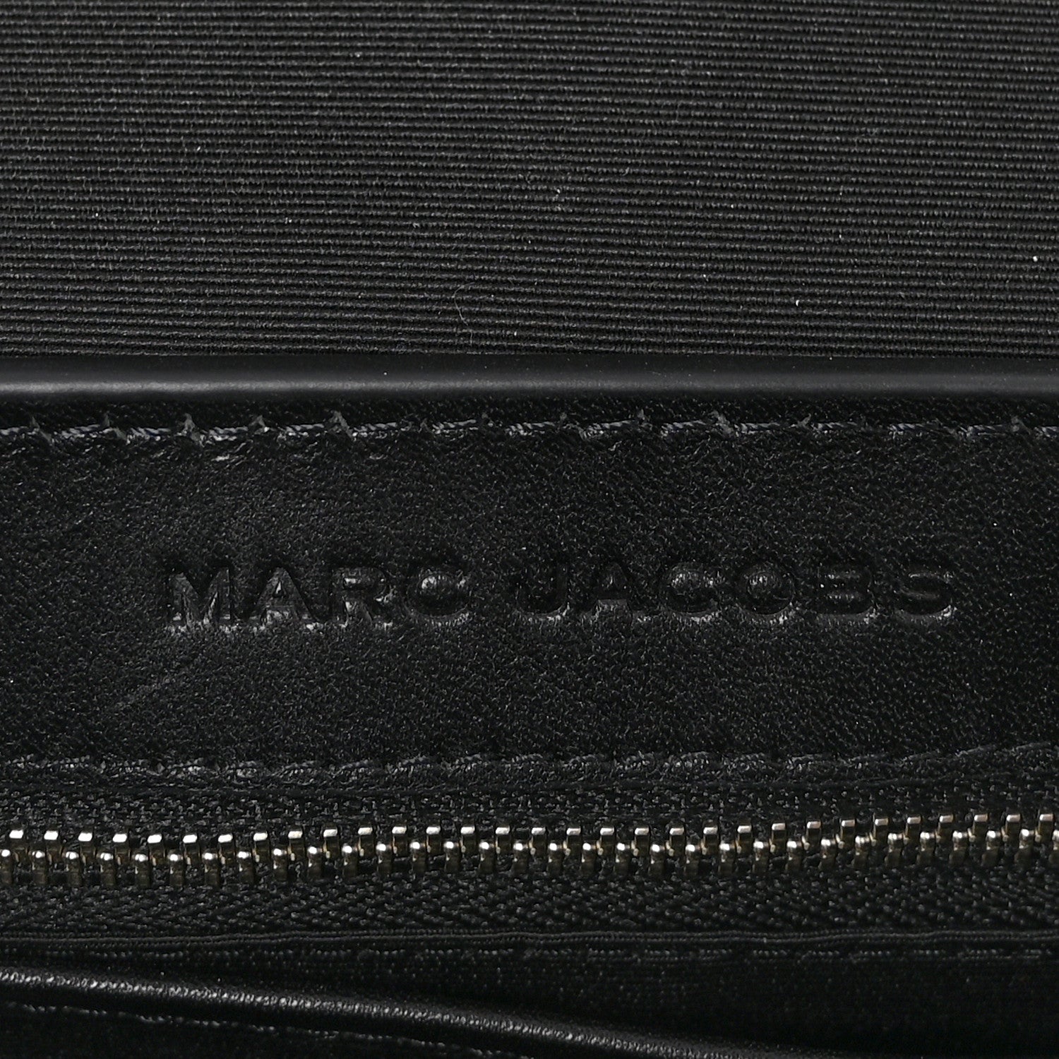 Marc Jacobs Calfskin Small The Covered J Marc Saddle Bag Black 6 of 10