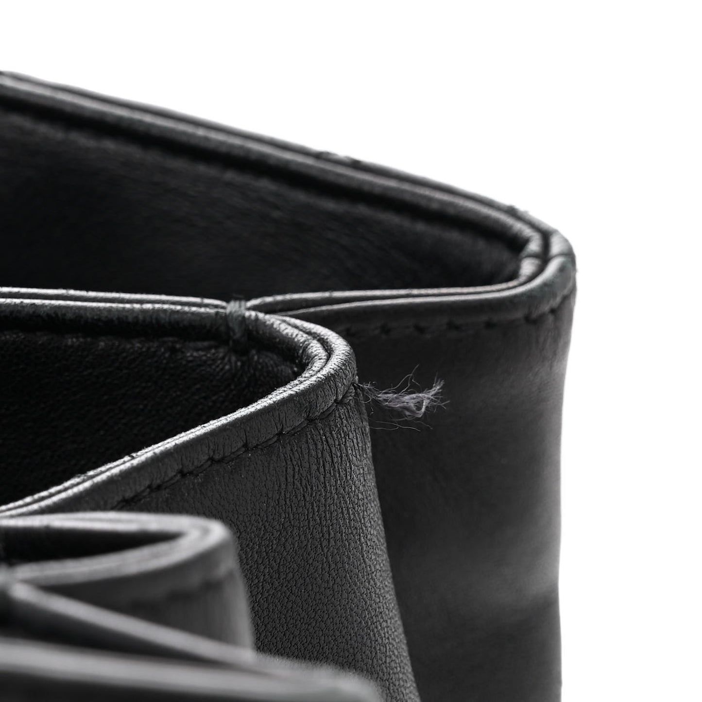 Lambskin Quilted Coco Vintage Tote Black