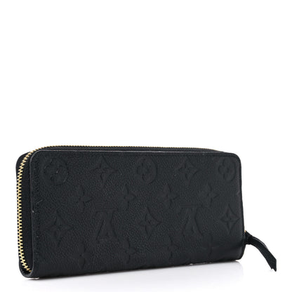 Louis Vuitton Empreinte Clemence Wallet Black 3 of 11