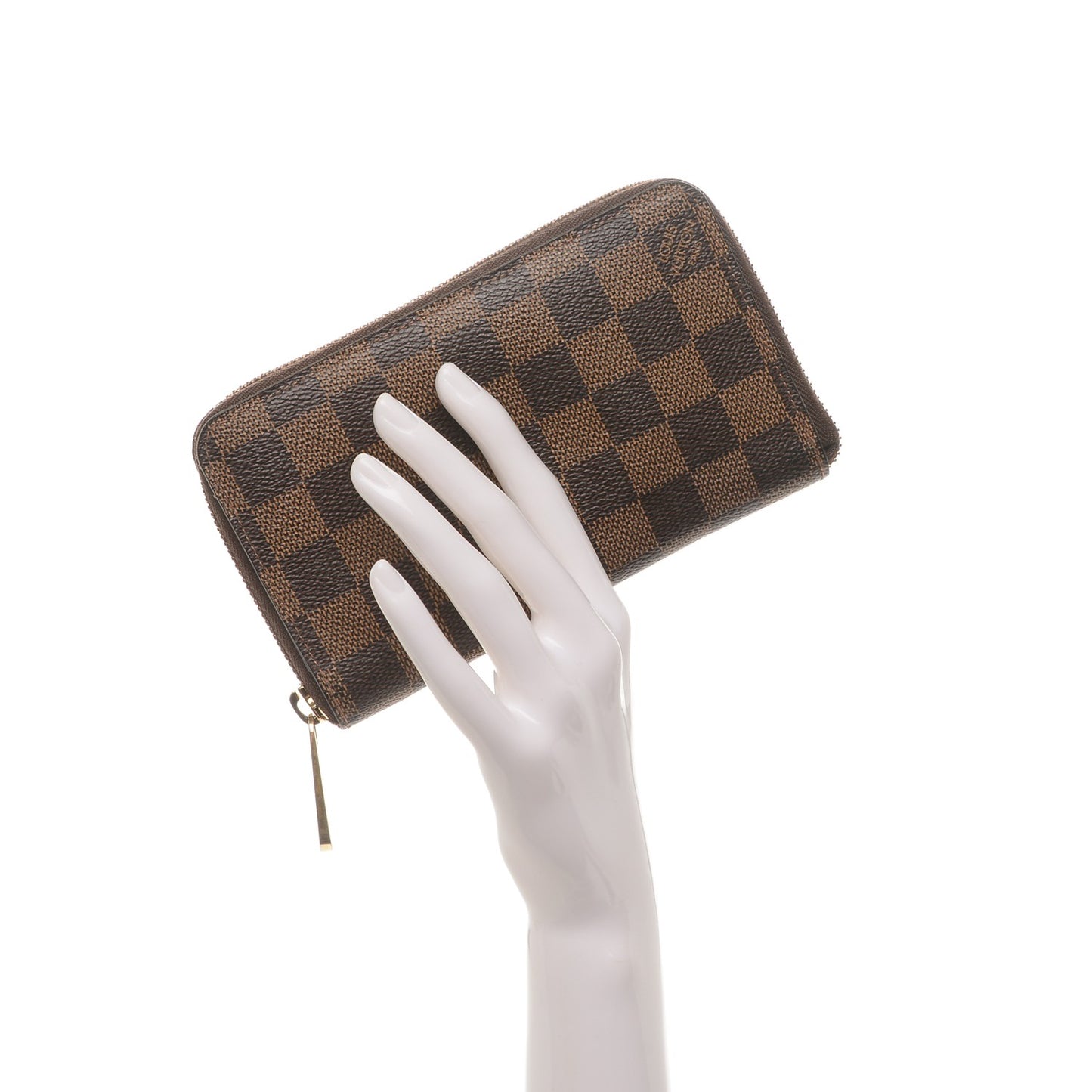 Damier Ebene Zippy Compact Wallet