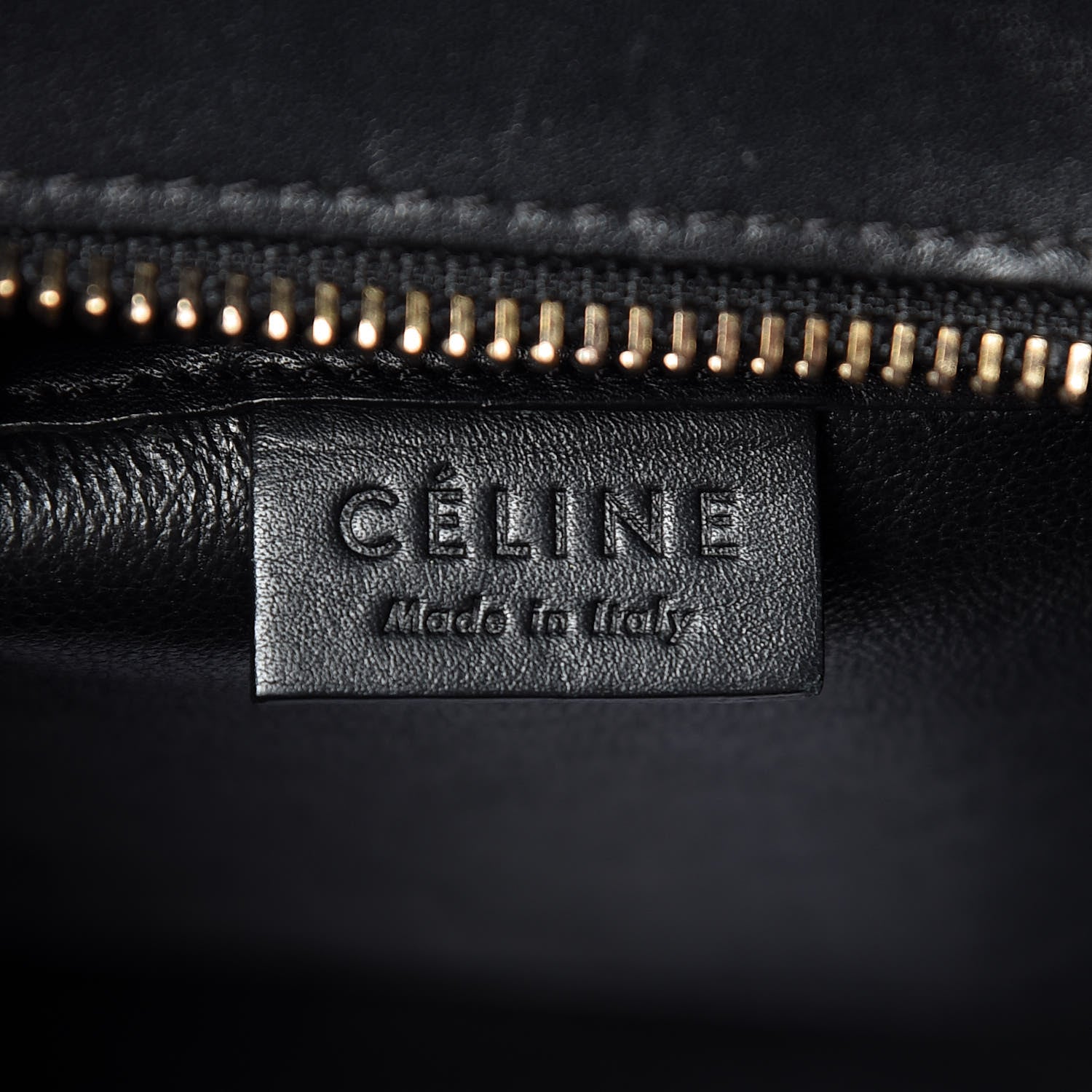 Celine Smooth Calfskin Nano Luggage Black 7 of 16