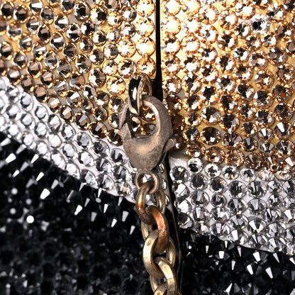 Judith Leiber Crystal Spencer Teddy Bear Minaudiere Clutch Gold Brown 16 of 16