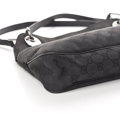 Gucci Monogram Medium Eclipse Shoulder Bag Black 8 of 9