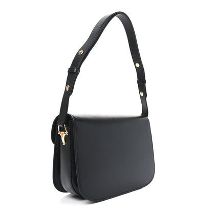 Gucci Azalea Calfskin Horsebit 1955 Shoulder Bag Black 3 of 10