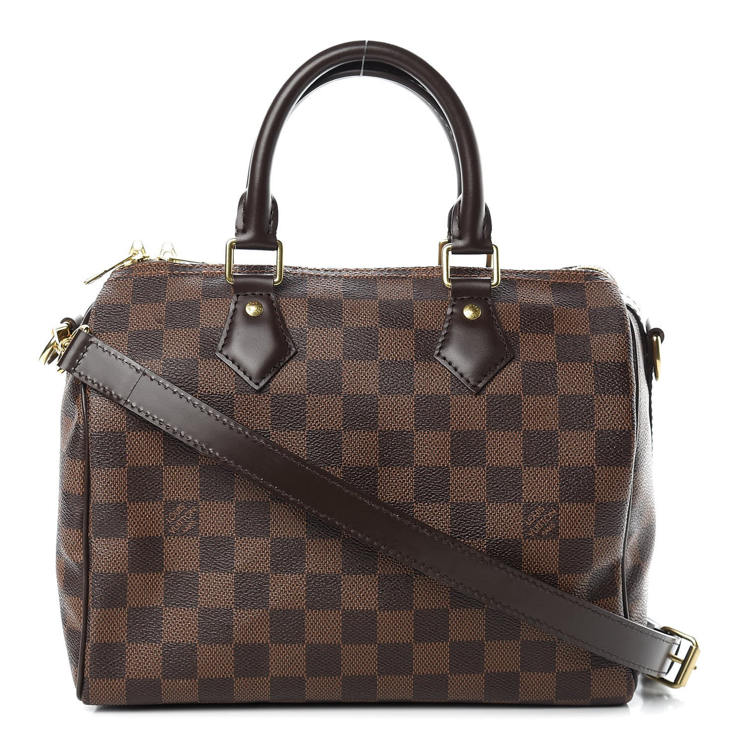 Damier Ebene Speedy Bandouliere 25