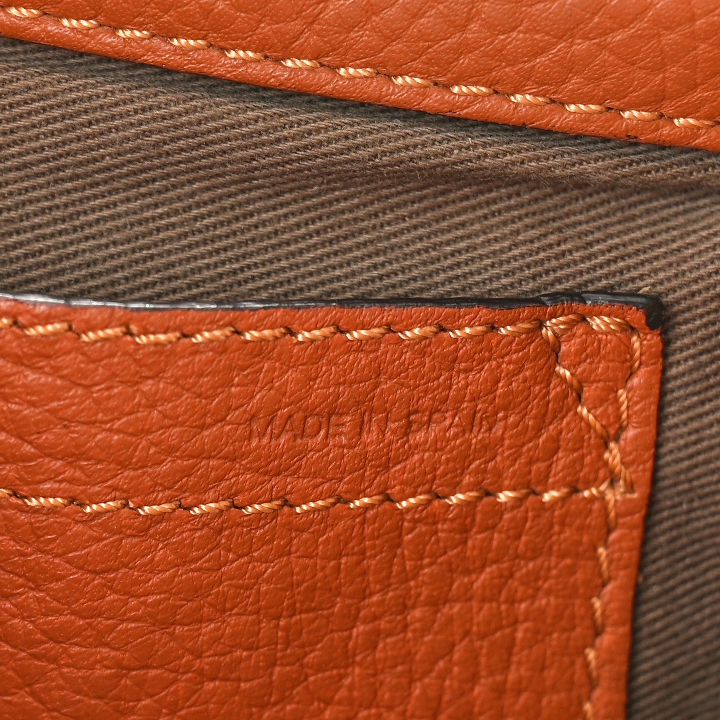 Chloe Grained Calfskin Small Marcie Saddle Bag Tan 7 of 11