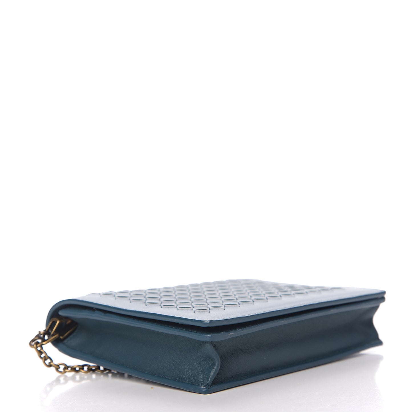 Nappa Intrecciato Checker Chain Wallet Tweedia Brighton
