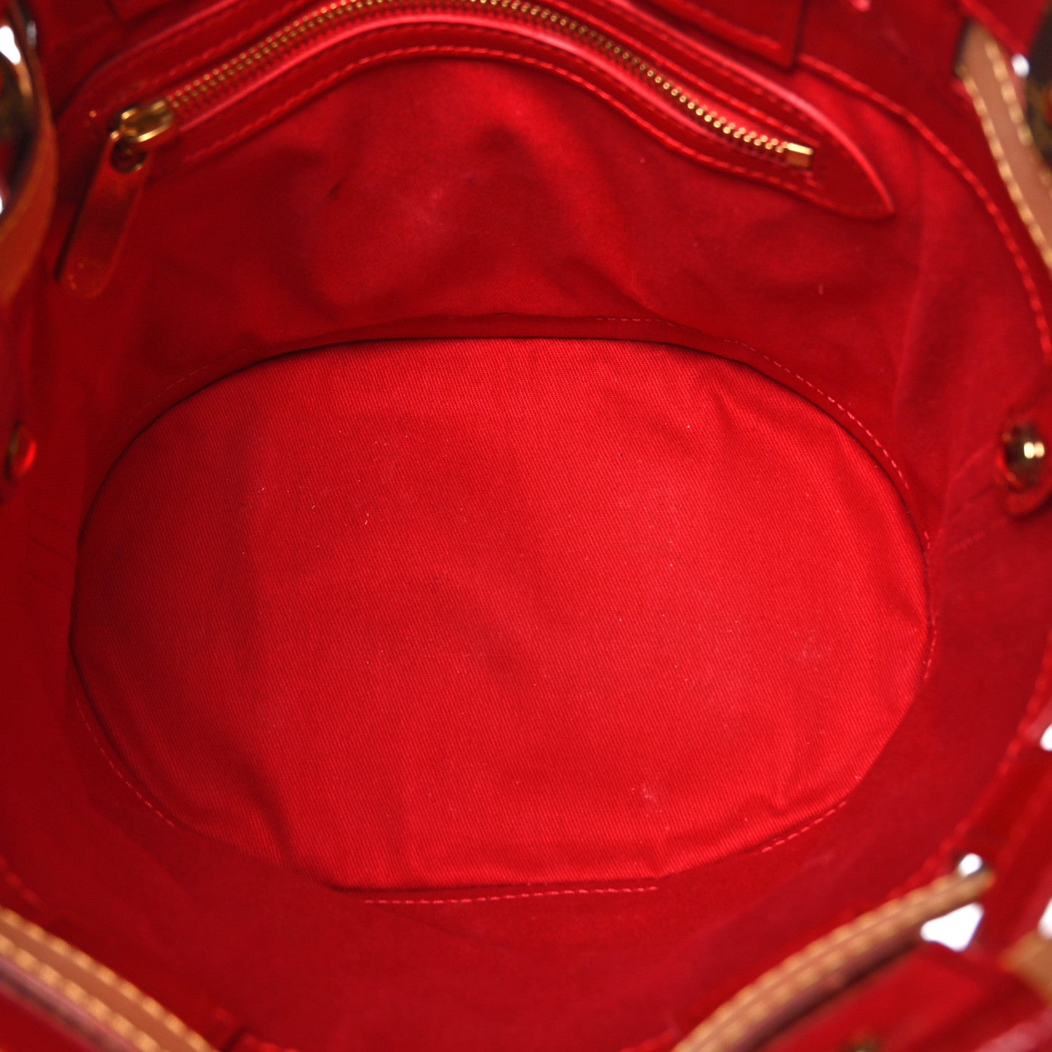 Louis Vuitton Monogram Crocodile Neo Bucket Rubis 5 of 9