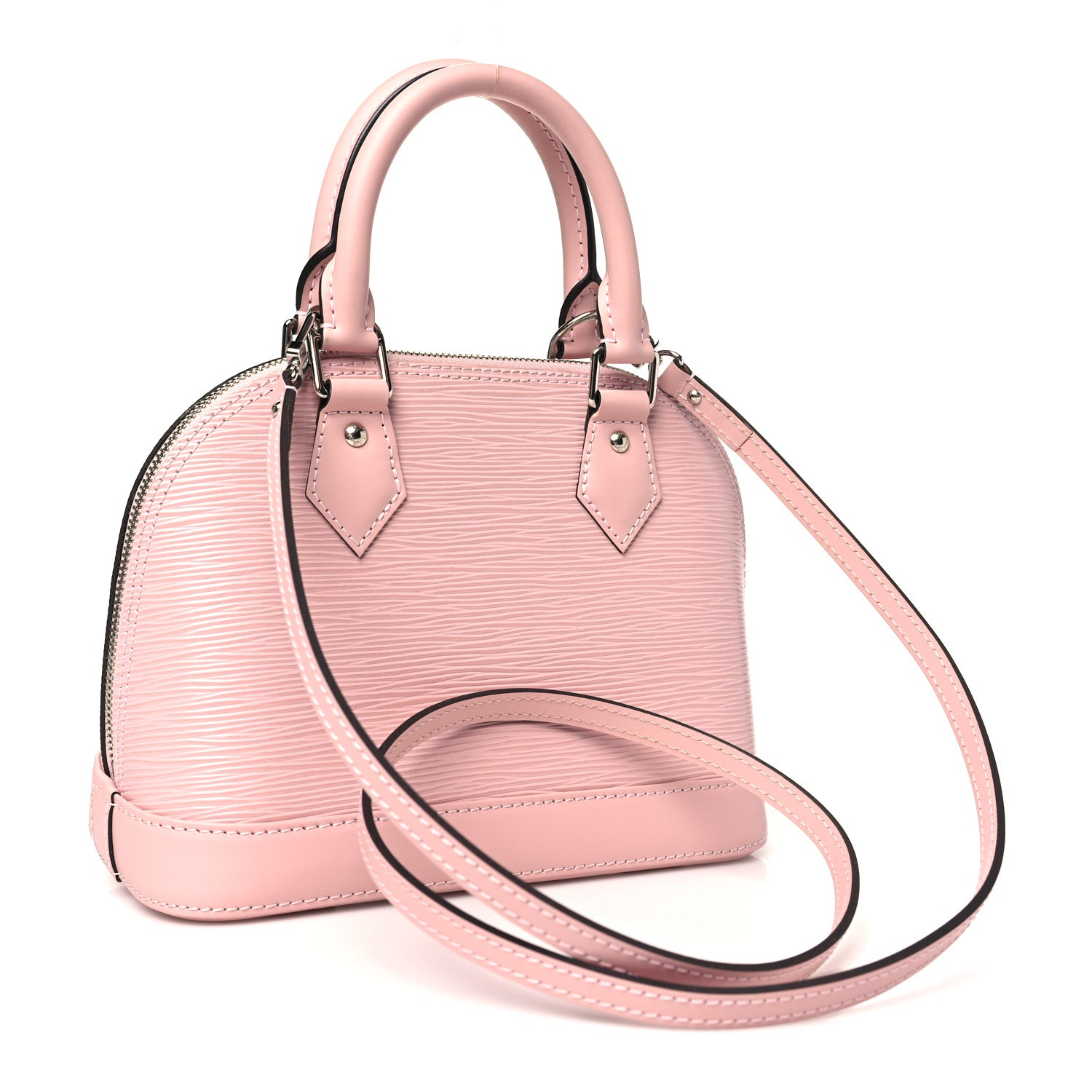 Louis Vuitton Epi Alma BB Rose Ballerine 3 of 10