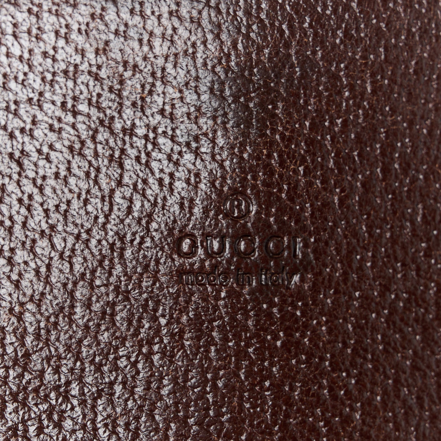 Monogram Messenger Crossbody Bag Dark Brown