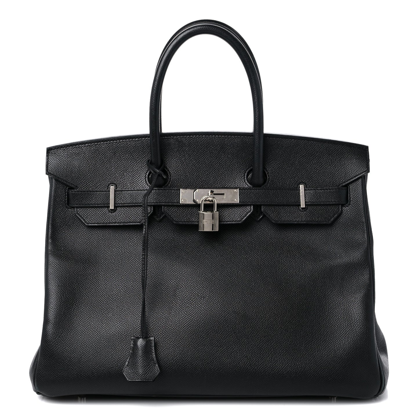 Epsom Birkin 35 Black