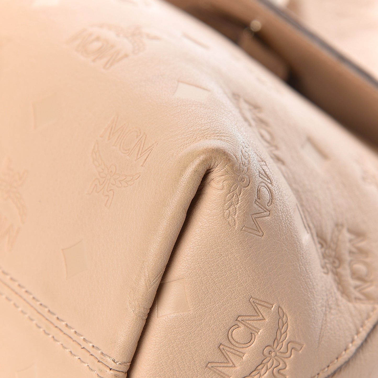 Calfskin Ottomar Monogram Small Original Crossbody Bag New Beige