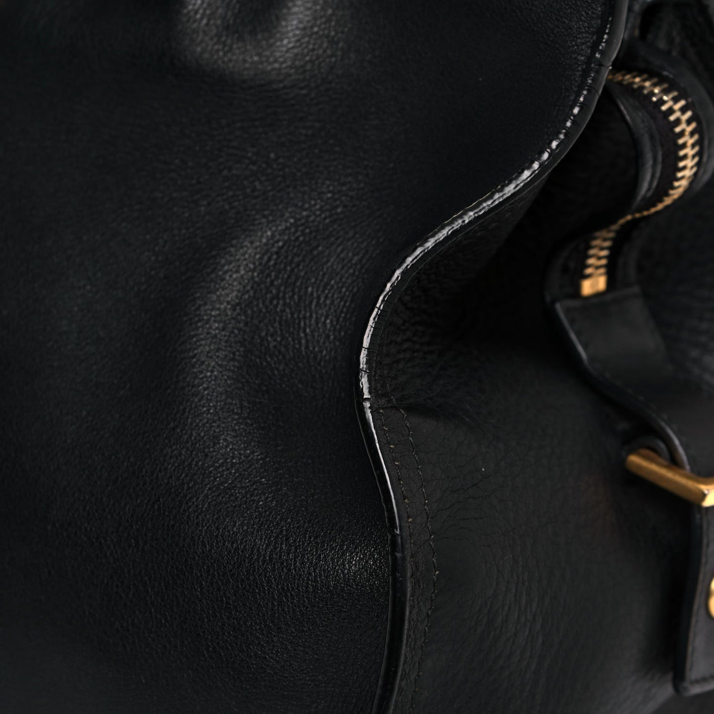 Calfskin Small Classic Y Cabas Black