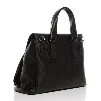 Givenchy Textured Calfskin Small Pandora Pure Flap Bag Black 3 of 9
