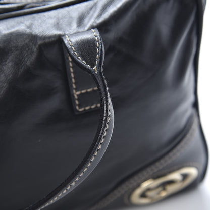 Gucci Calfskin Medium New Britt Boston Black 12 of 14