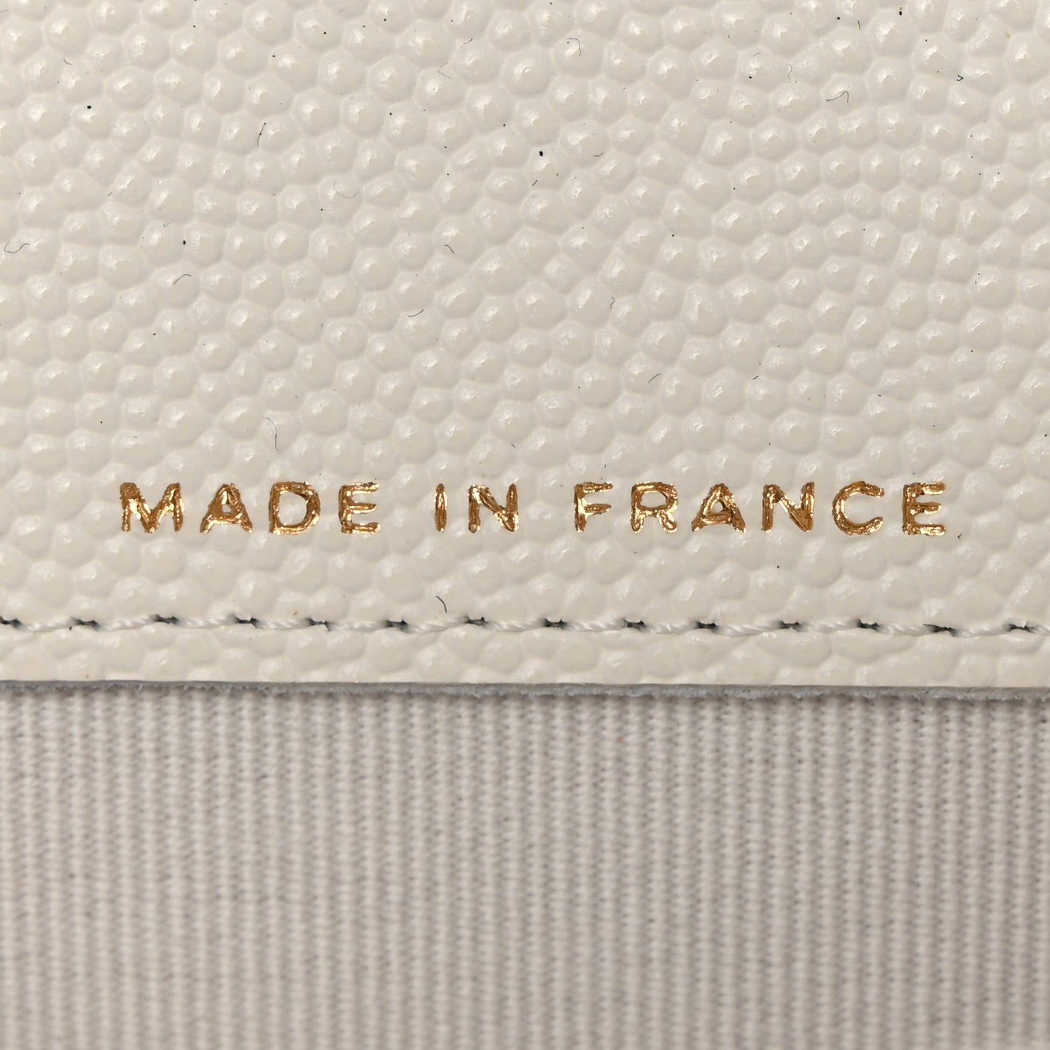 Chanel Caviar Quilted Flap Card Holder Wallet White 7 of 8