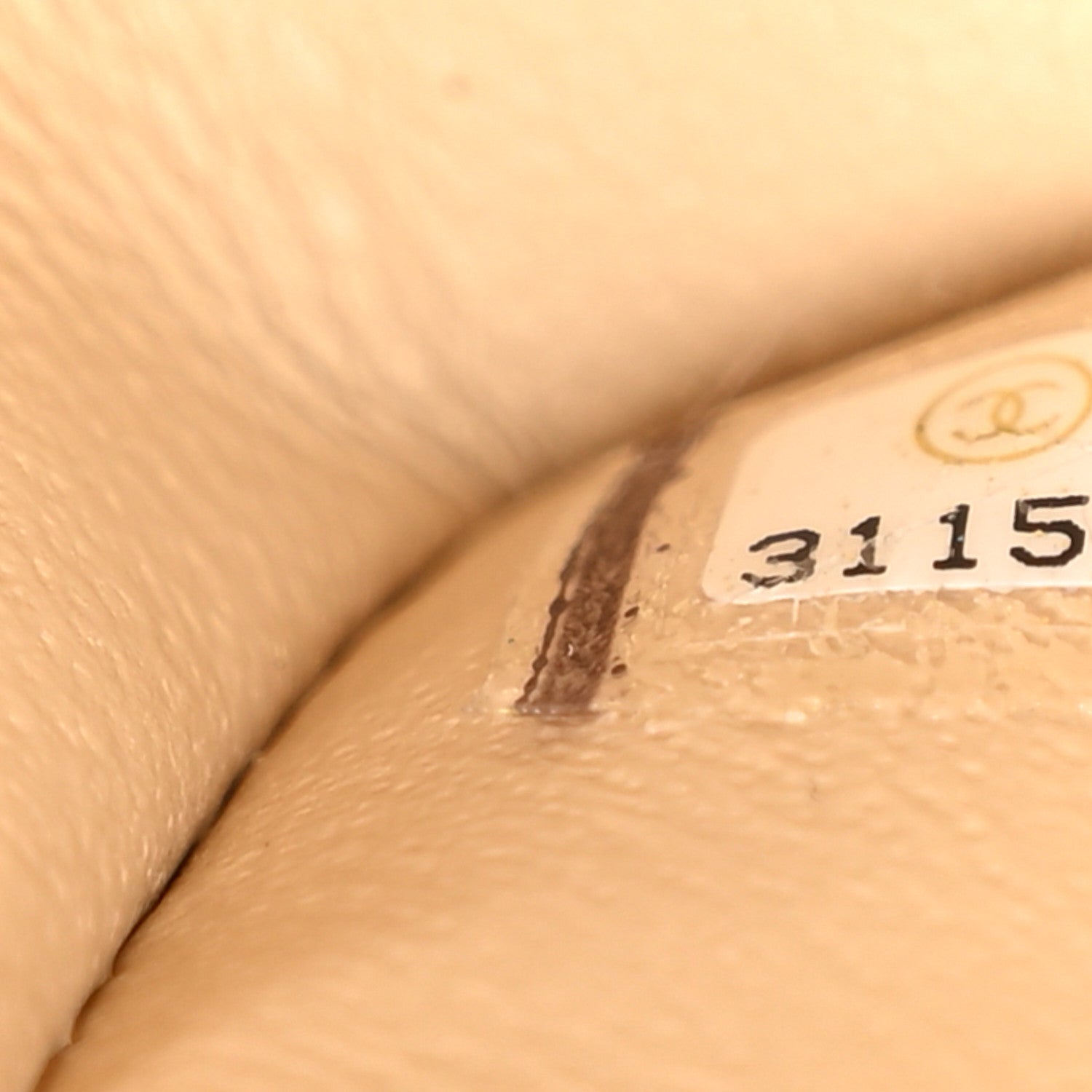 Chanel Caviar Quilted Medium Double Flap Beige 7 of 10
