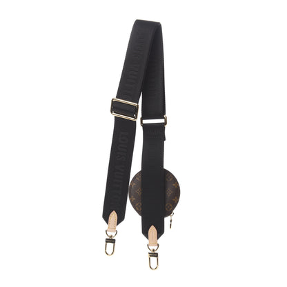 Louis Vuitton Monogram Multi Pochette Accessories Bandouliere Shoulder Strap Black 2 of 9