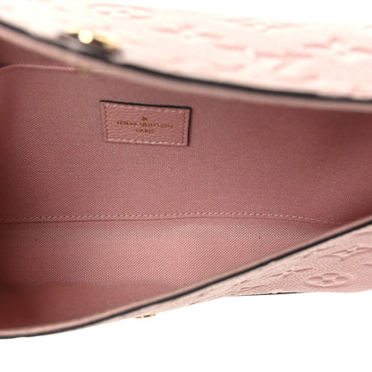 Louis Vuitton Empreinte Pochette Felicie Chain Wallet Rose Poudre 6 of 9