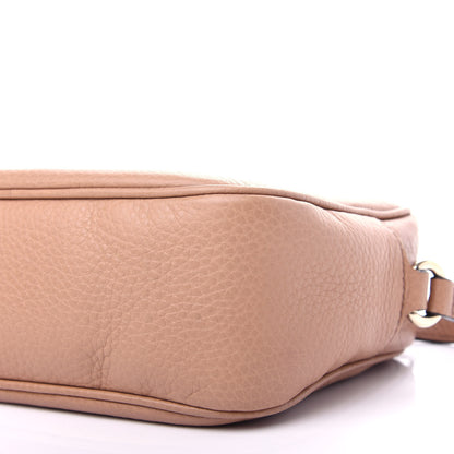 Gucci Pebbled Calfskin Small Soho Disco Bag Rose Beige 9 of 11
