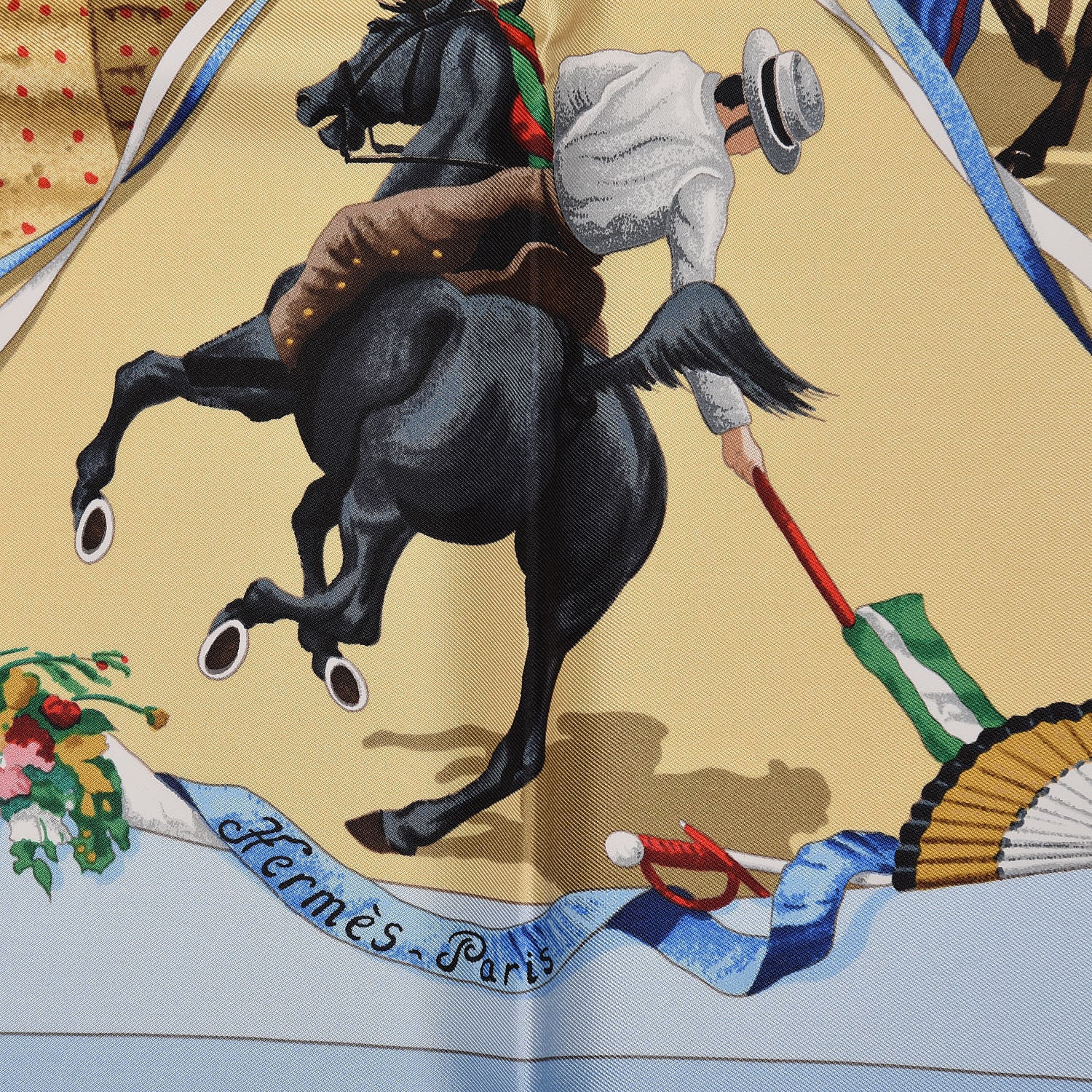 Hermes Silk Plaza De Toros Scarf 90 5 of 7