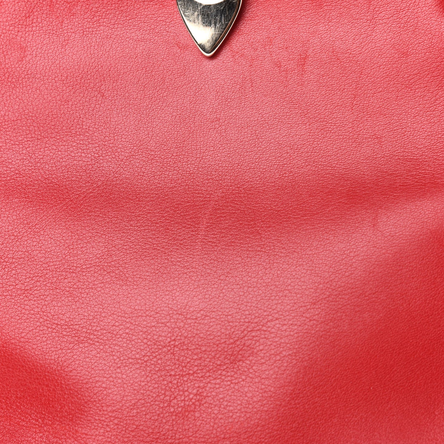 Vitello Colorblock Small Rockstud Tote Deep Rose Clover Grey Scarlet