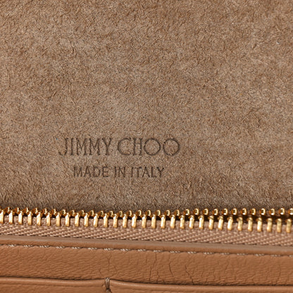 Jimmy Choo Glitter Emmie Clutch Silver 6 of 8