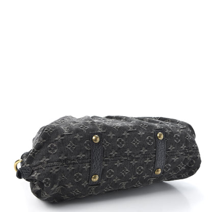 Louis Vuitton Denim Neo Cabby MM Black 3 of 9