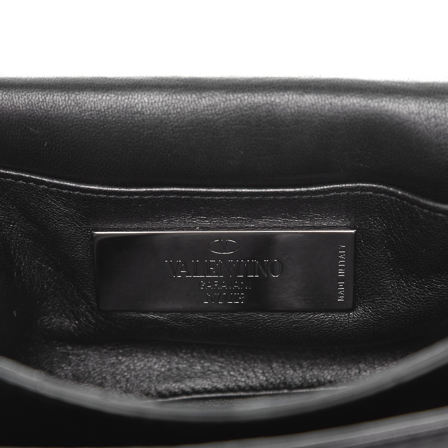 Valentino Garavani Nappa Crystal Encrusted Studs Va Va Voom Shoulder Bag Black 7 of 10