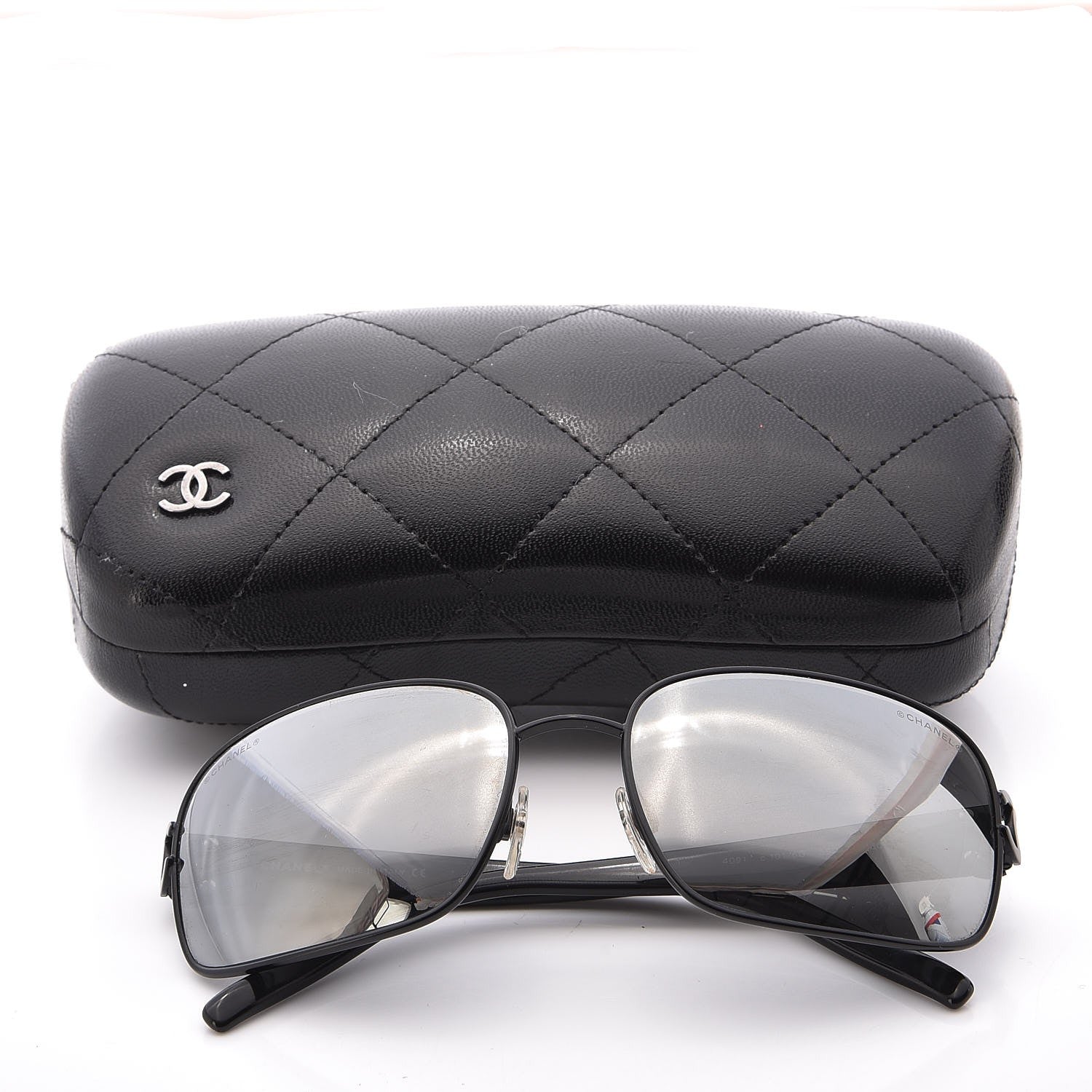Chanel CC Sunglasses 4091 Black 9 of 9