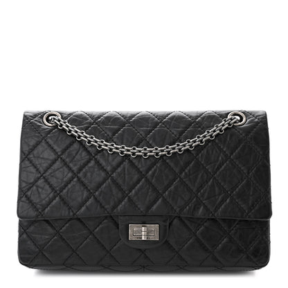 Chanel Aged Calfskin Quilted 2.55 Reissue 226 Flap Black 1 of 11